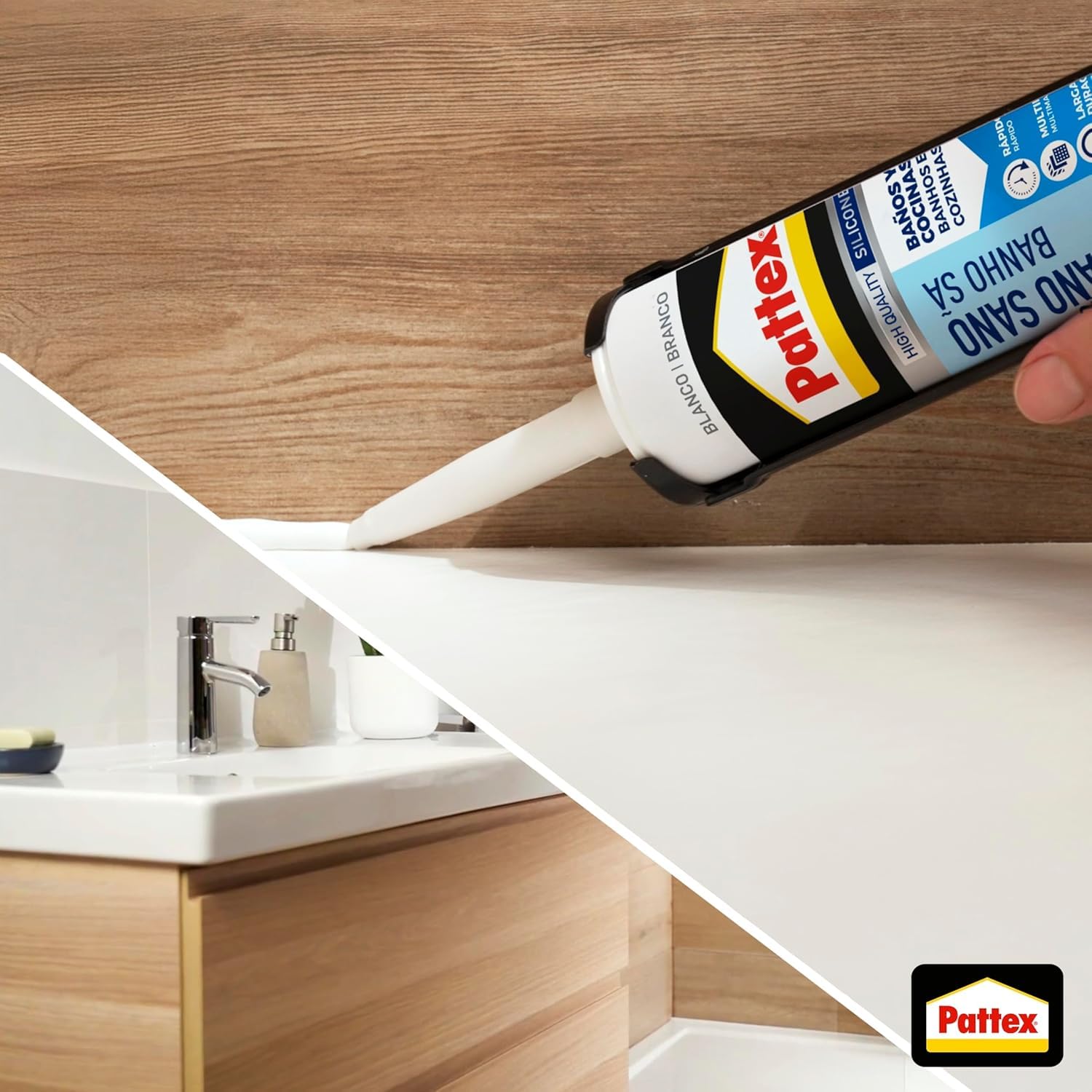 Pattex Baños y Cocinas Blanca 280ml — view 4