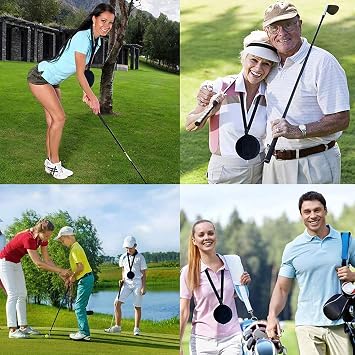 Golf Swing Training Aid Portable Inflatable Tour Striker Smart Ball Posture Correction Beginner Golf Swing Training Assistance (Color : B)