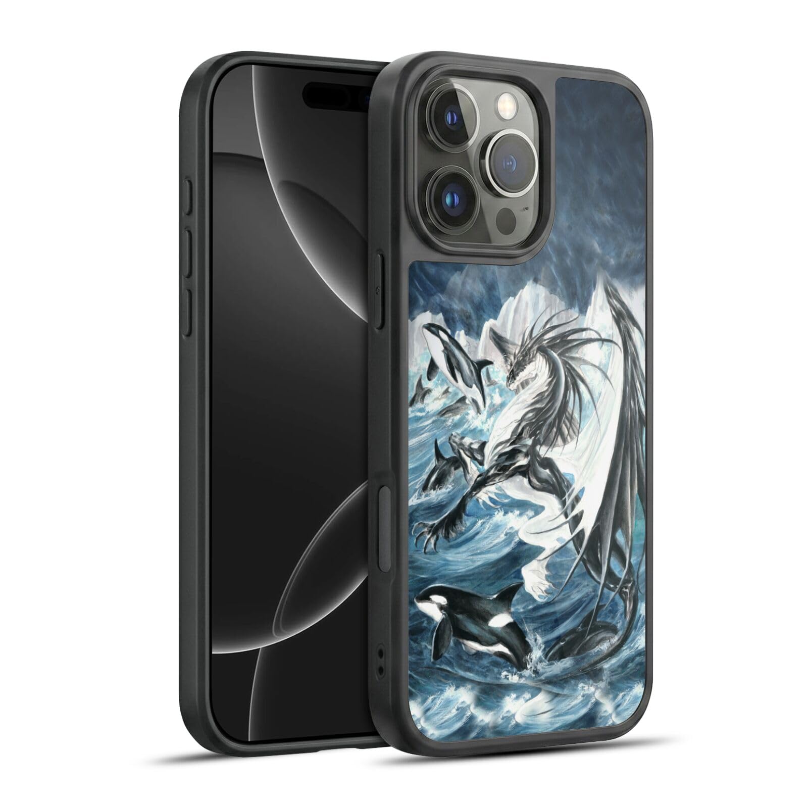 Coque Gel Apple iPhone 16 Pro Max Ruth Thompson Oceanus Dragons - 8