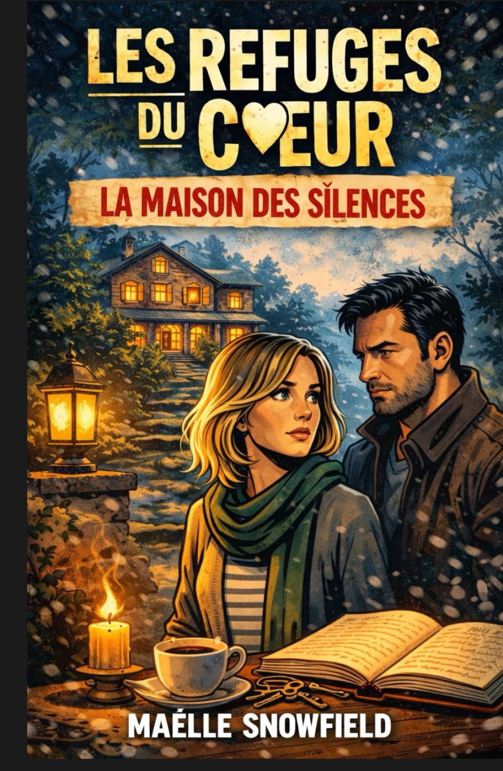LES REFUGES DU CŒUR – La maison des silences: Une romance slow life entre secrets de famille et reconstruction