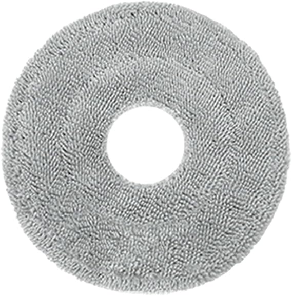 Washable Microfiber Mop Cloths, for Xiaomi Robot Vacuum S10 Plus And B105 Reusable Cleaning Pads, With Design, For Pet Hair And Dust(6pcs)