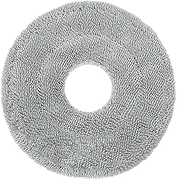 Washable Microfiber Mop Cloths, for Xiaomi Robot Vacuum S10 Plus And B105 Reusable Cleaning Pads, With Design, For Pet Hair And Dust(6pcs)