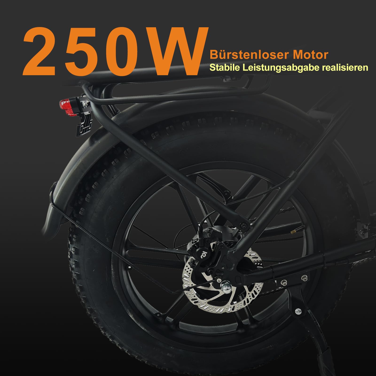 BBSHD Faltbares Elektrofahrrad 20Ah Akku, 20 * 4.0 Fat Tire E-Bike | 250WMotor,70-170km, 25km/h, Shimano7-Gang, LCDDisplay, Hydraulische Scheibenbremse, Elektrisches Klapprad für Stadt & Gelände