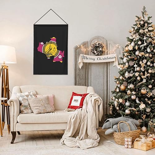 Miniatura 3 de LIFANGMI North Central Province Flag Map Garden Flag 28"x40" Inch Double Sided Garden Flags Home Lawn Outdoor Decor Flags Party Banner Welcome Flag