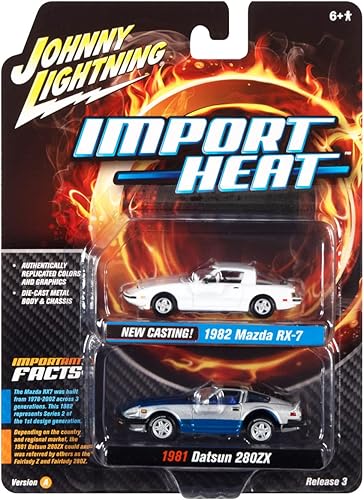 Johnny Lightning Paquete temático de 2 paquetes 2021 R3 versión A Importación Calor, JLSP169A