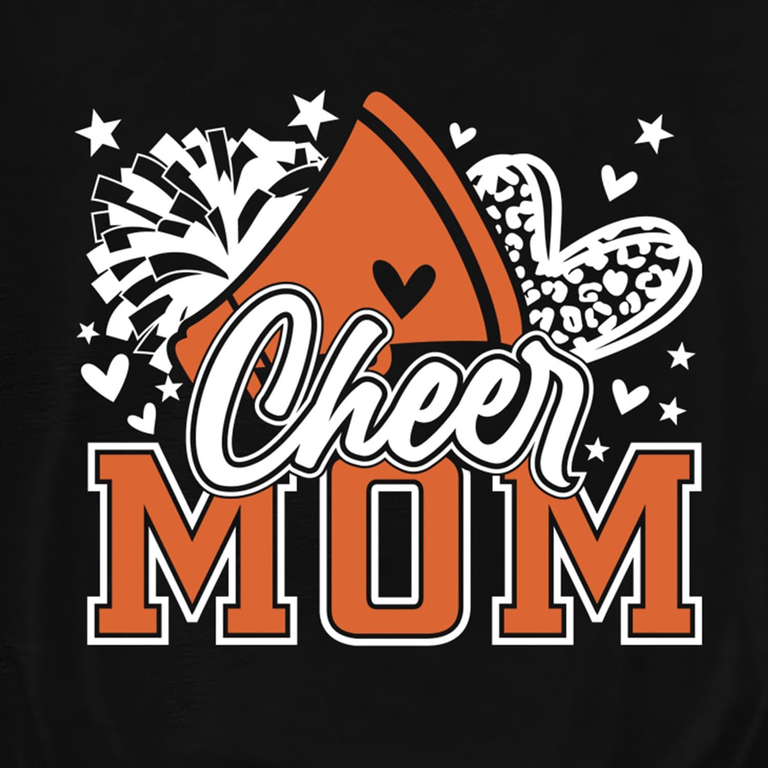 Womens Cheer Mom Shirt Mom Life Tshirt Game Day Shirts Mama Cheer Leader Tee Tops - Image 6