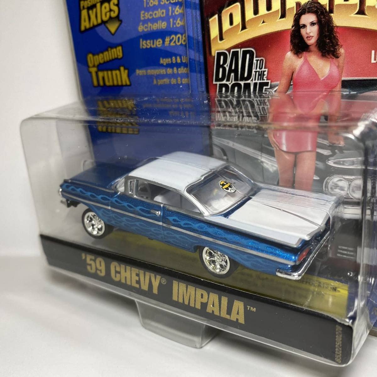 レアRevell '59 Chevy Impala Lowriders インパラ Amazon | Revell レベル 59 Chevy Impala インパラ ローライダー