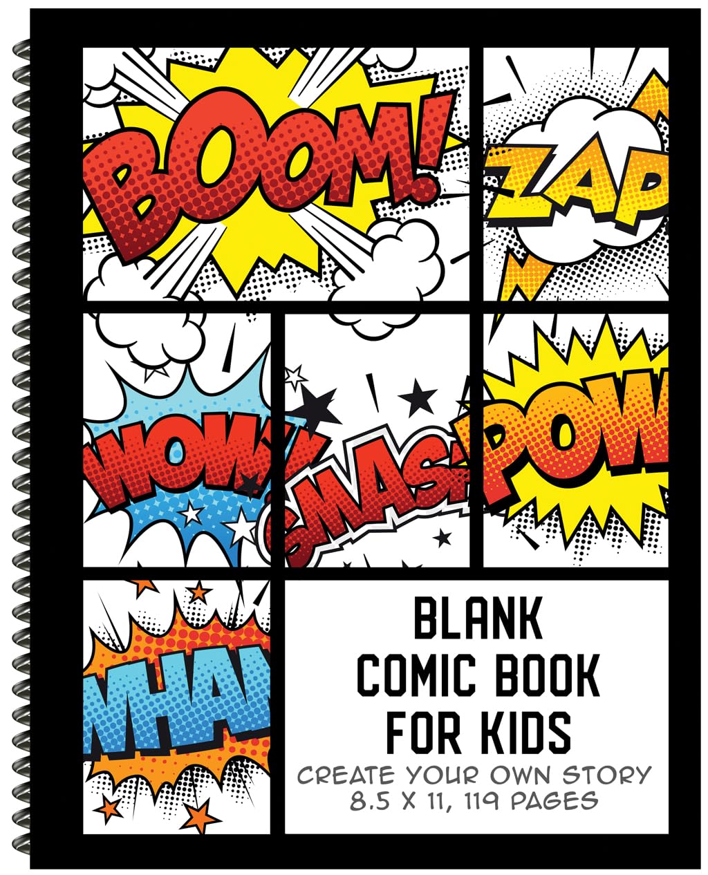 Blank Comic Book for Kids: Create Your Own Story, Comics & Graphic Novels