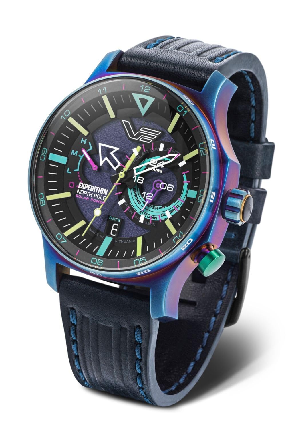 VOSTOK ZEGAREK VOSTOK - SOLAR POWER 24H / VS57-595D737-20ATM