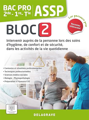 Les Parcours Pros - ASSP - Bloc 2 - 2de, 1re, Tle Bac Pro ASSP (2023) - Pochette élève