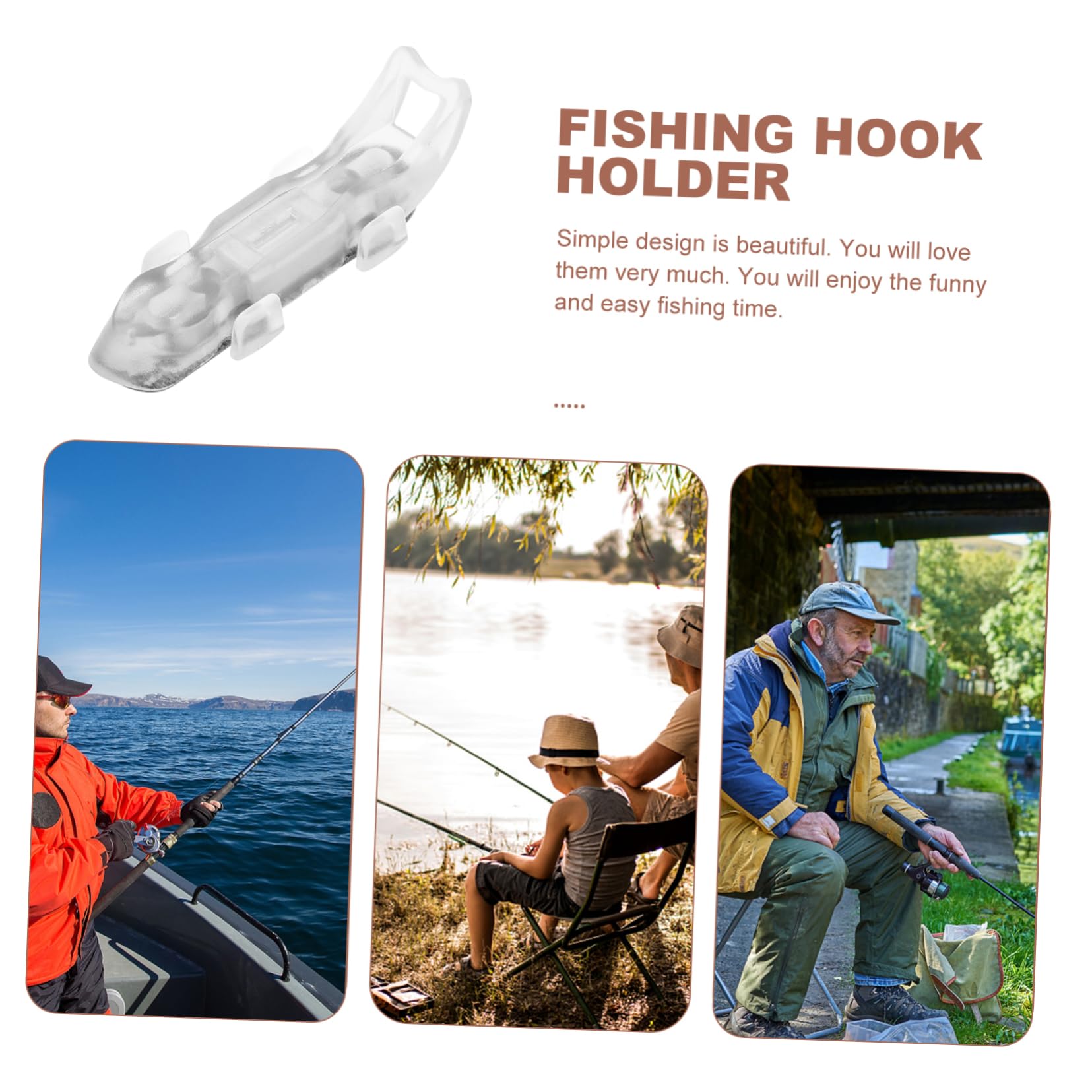 Sosoport 20pezzi Ganci Magnetici Per Esche Da Pesca Supporto Pratico Per Ganci Di Pesca Con Design Creativo e Durevole Per Famiglie e Amici
