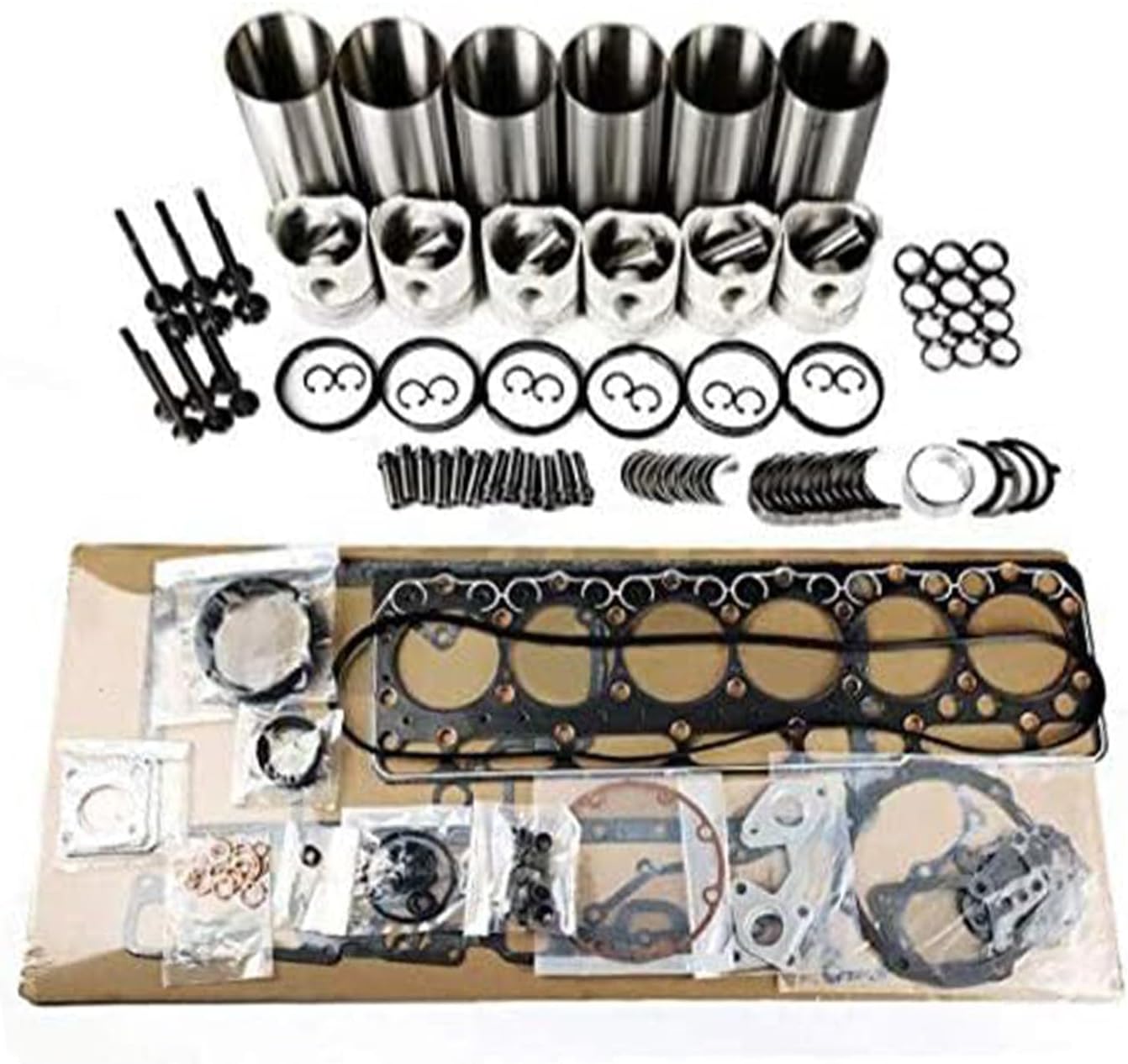Overhaul Rebuild Kit for Isuzu 6HE1 6HE1T 6HE1-TC Engine