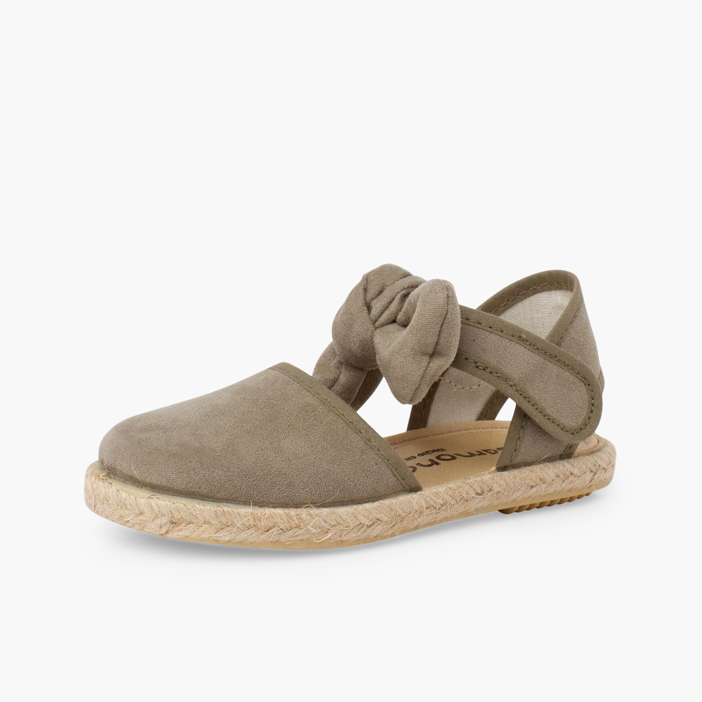 Pisamonas Espadryle Dziewczyna Krawat Zamszowe