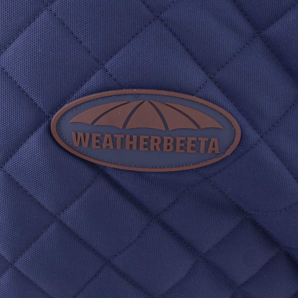 Weatherbeeta Comfitec Deluxe Diamond - Manta para Cama de Matrimonio (Cuello estándar), Color Azul Marino, 6'