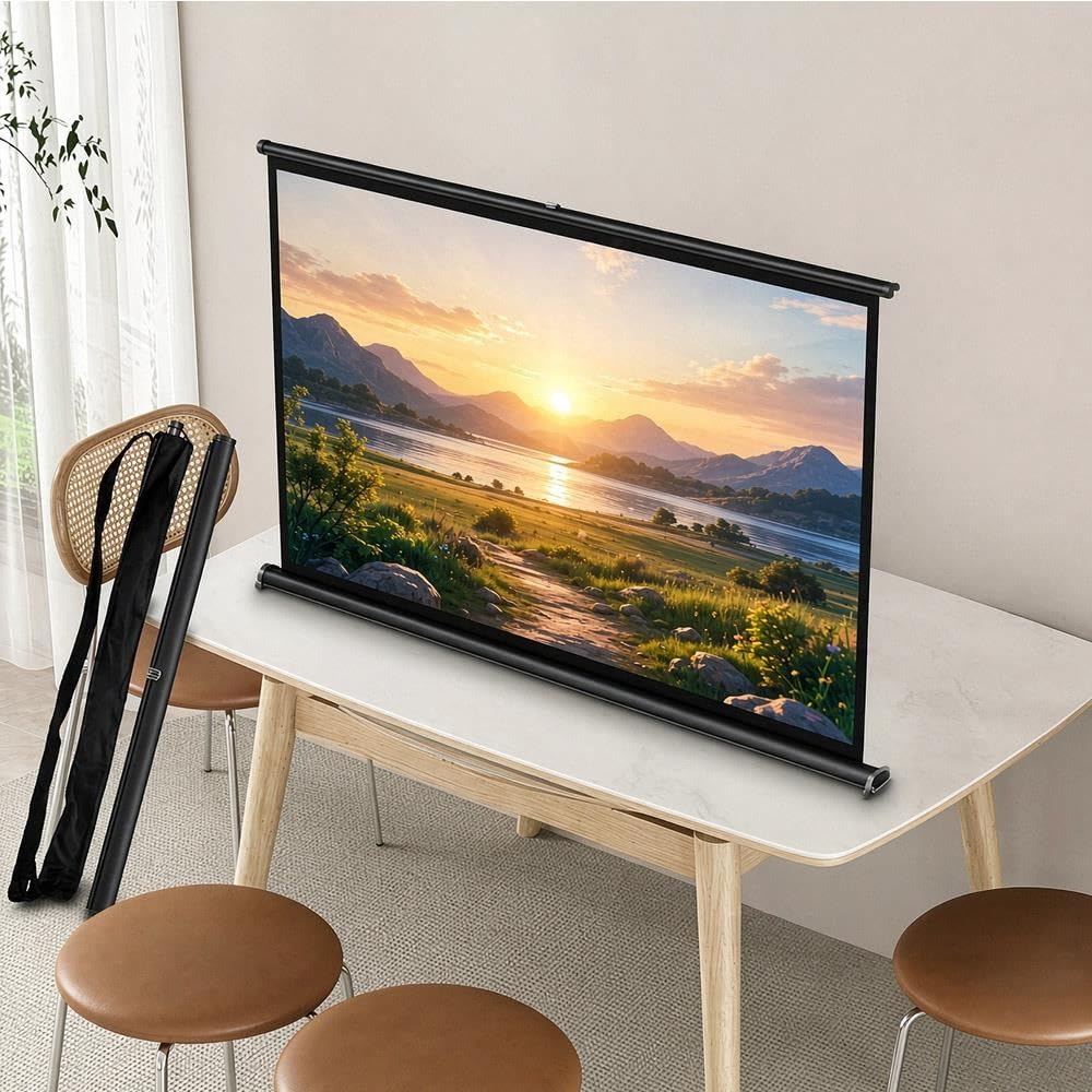 Regolabile Telo Proiettore Autoportante 20'' 30'' 40'' 50''