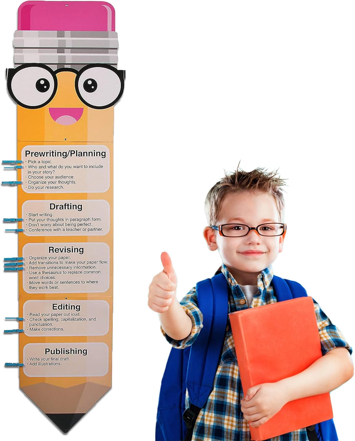 Fun Express - Brandclub - Fun Express Writing Process Chart Set - 31 Pieces - Educational and Learning Activities for Kids fun-express-brandclub-fun-express-writing-process-chart-set-31-pieces-educational-and-learning-activities-for-kids