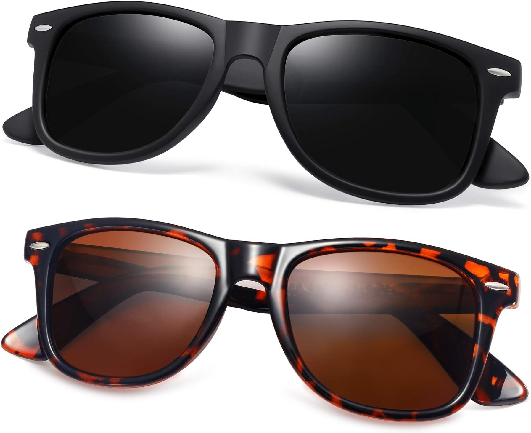 Joopin Square Sunglasses Polarized UV Protection Trendy Designer Sun Glasses Men Women
