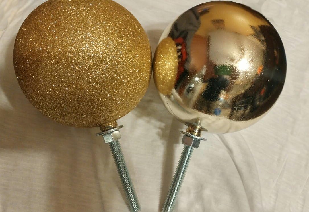 PolePalUSA 6" Flagpole Ball Flagpole Topper - Finial - Ornament
