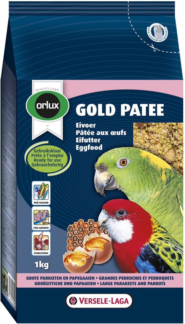 Orlux Gold Patee Rearing Food For Parakeets 1Kg 1000G