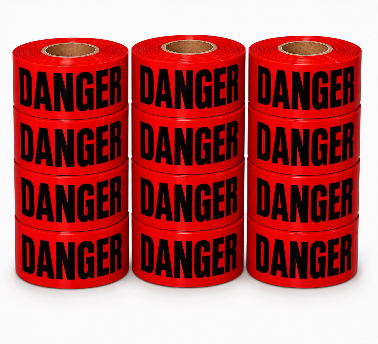 ATERET Premium Yellow Caution Tape I 3 inch x 1000 feet I Harzard Tape w/Bright Yellow & Bold Black Text I 3" Wide for Maximum Readability I Ideal Use for Danger/Hazardous Areas (1-Pack) — Amazon image 13