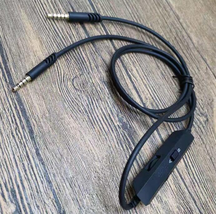 Coyktonty eplacement Audio Cable Extension Cord Line for Logitech Astro A40TR/A50/A10/A30/G633/G933 Headphones,Headphone Accessories (2M)