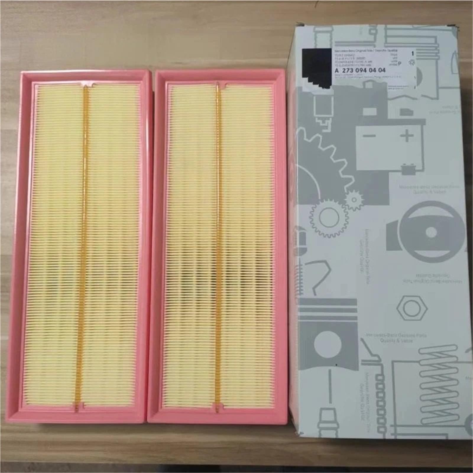 Filtro Abitacolo Set filtro aria motore 2730940404 1120940604 1120940004 2730940204 Per E300L/C280/GL550/GLK/R500/SLK/ML/S Antipolline Biofunzionale