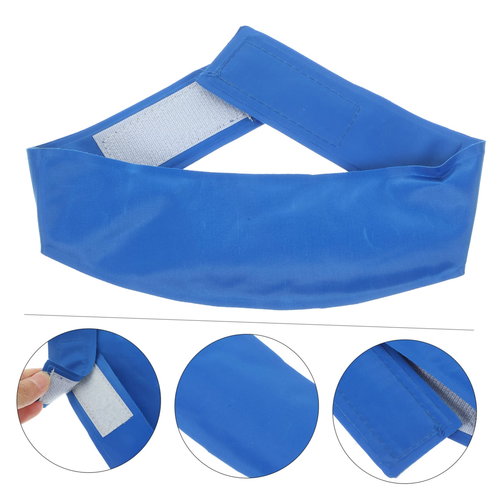 5 Stück Kühlende Bandana- Für Hunde Für Welpen Bandanas Für Kleine Hunde Haustierhalsbänder Polyester-Eispad Blau Der Hund