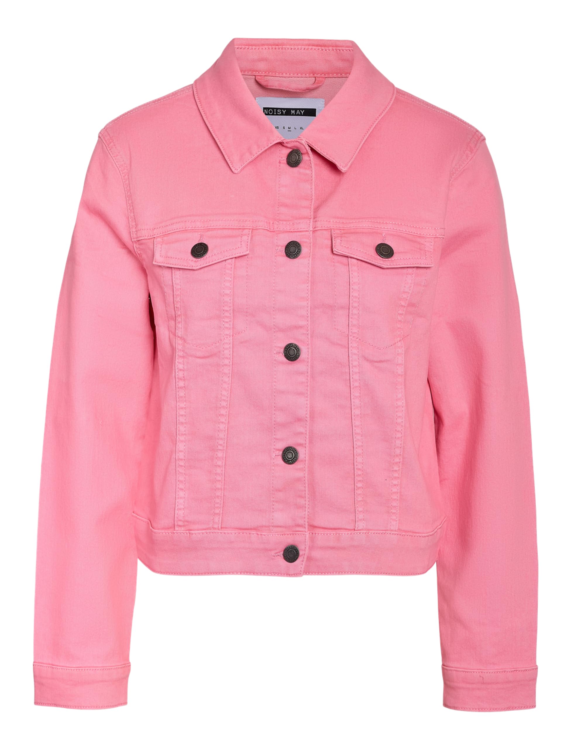 NOISY MAY Damen Nmdebra L/S Colored Denim Jacket Box Nmdebra L/S Colored Denim Jacket Box (1er Pack)