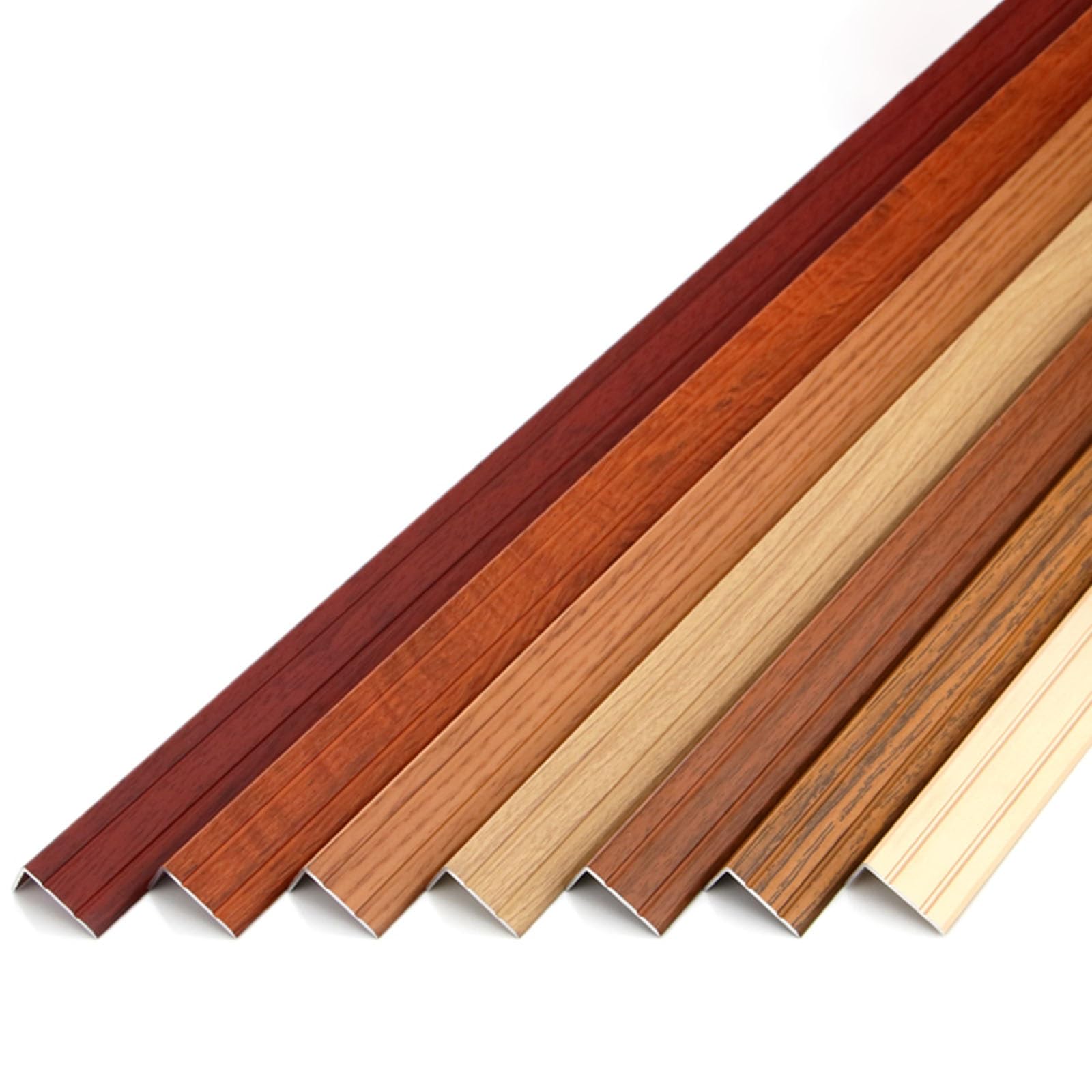 Perfil de Borde Protección Escalón Stair Nosing for Wooden Steps, 69 55 45 35 31 Inches Metal Stairs Edge Profile Trim With Non Slip Surface for Laminate Flooring/Tile/Treads Edging Outpost, Carpete