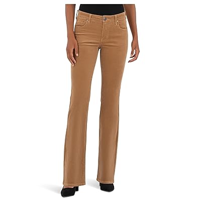 KUT from the Kloth Natalie Corduroy Bootcut in Camel Women