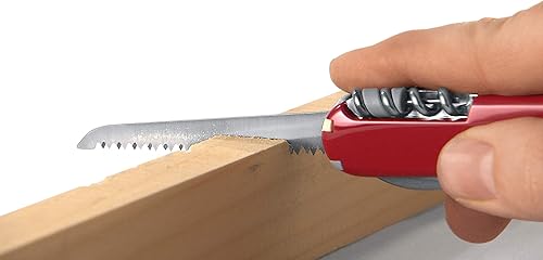 Miniatura 4 de Victorinox Outrider Swiss Army - Cuchillo de bolsillo, grande, multiherramienta, 14 funciones, hoja, tijeras, rojo