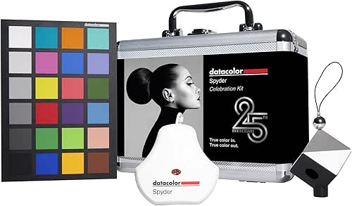 Datacolor Spyder Celebration Kit - Includes Spyder, Spyder Cube, &