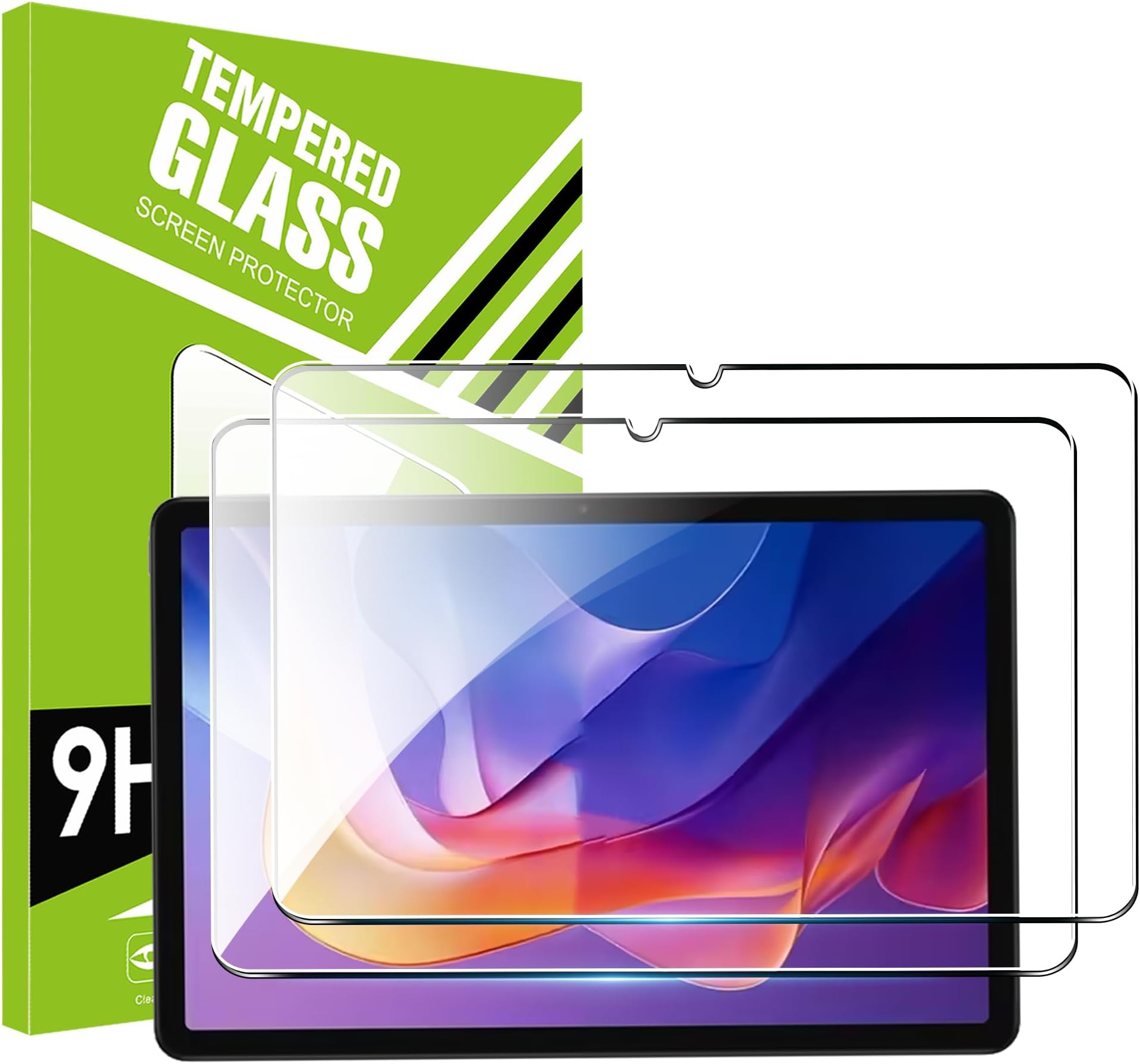 for Xiaomi Redmi Pad 2 Screen Protector 2025,9H Hardness,Anti-Scratch,Tempered Glass Flim,11 inch,Case Friendly,Anti-Scratch,(2PACK)