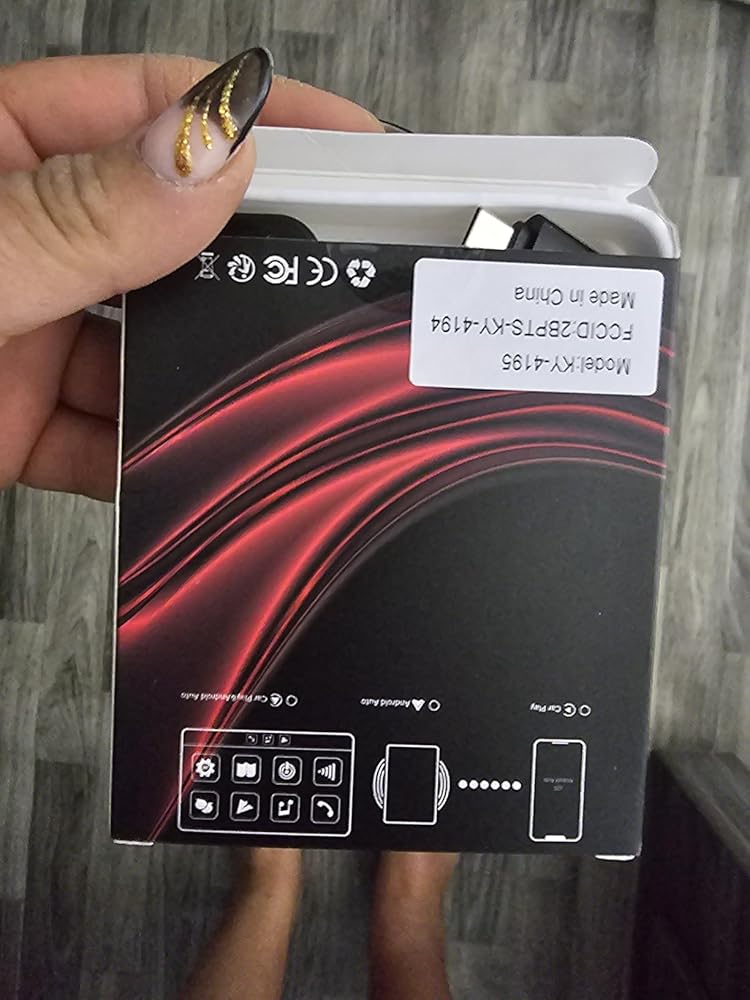 FAHREN Mini Wireless CarPlay Adapter – Zero Latency, iPhone 6+ & Android Auto (2017+)