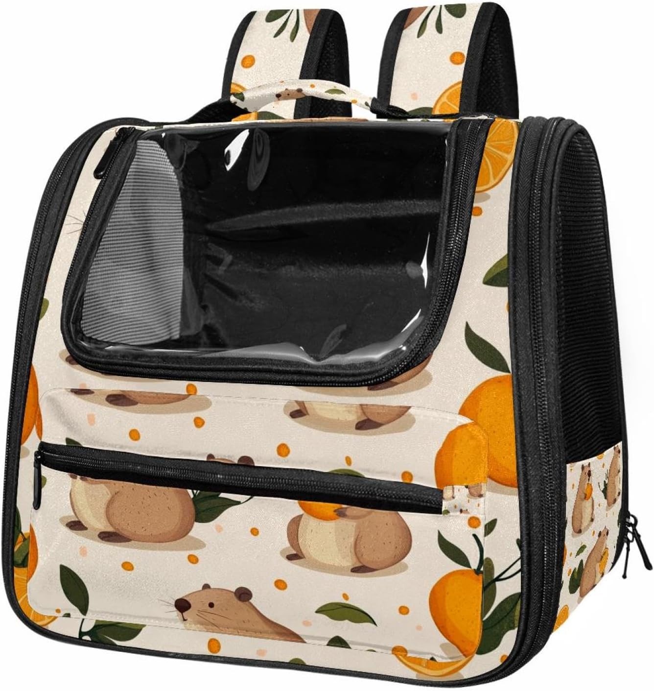 Guinea Pigs Transparent Pet Carrier for Travel Hiking for Kitty Small Dog