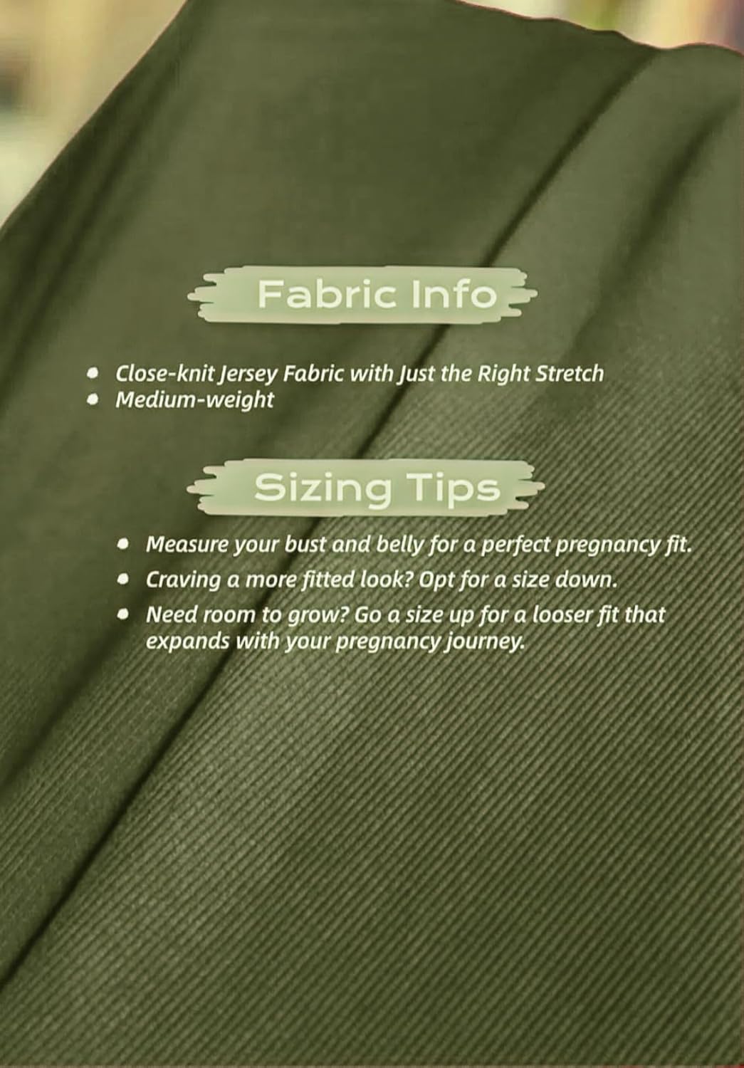 Fall Maternity Bodycon Midi Dress for Women Work Cocktail Wedding Guest, Casual Fitted Pregnancy Dresses