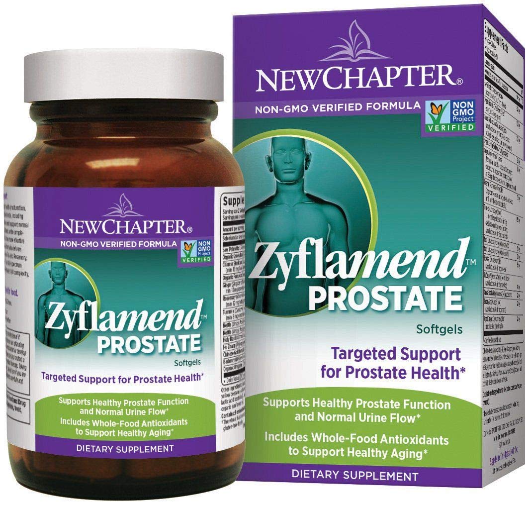 New ChapterZyflamend Prostate, 60 Liquid Veg Caps (Pack of 1)