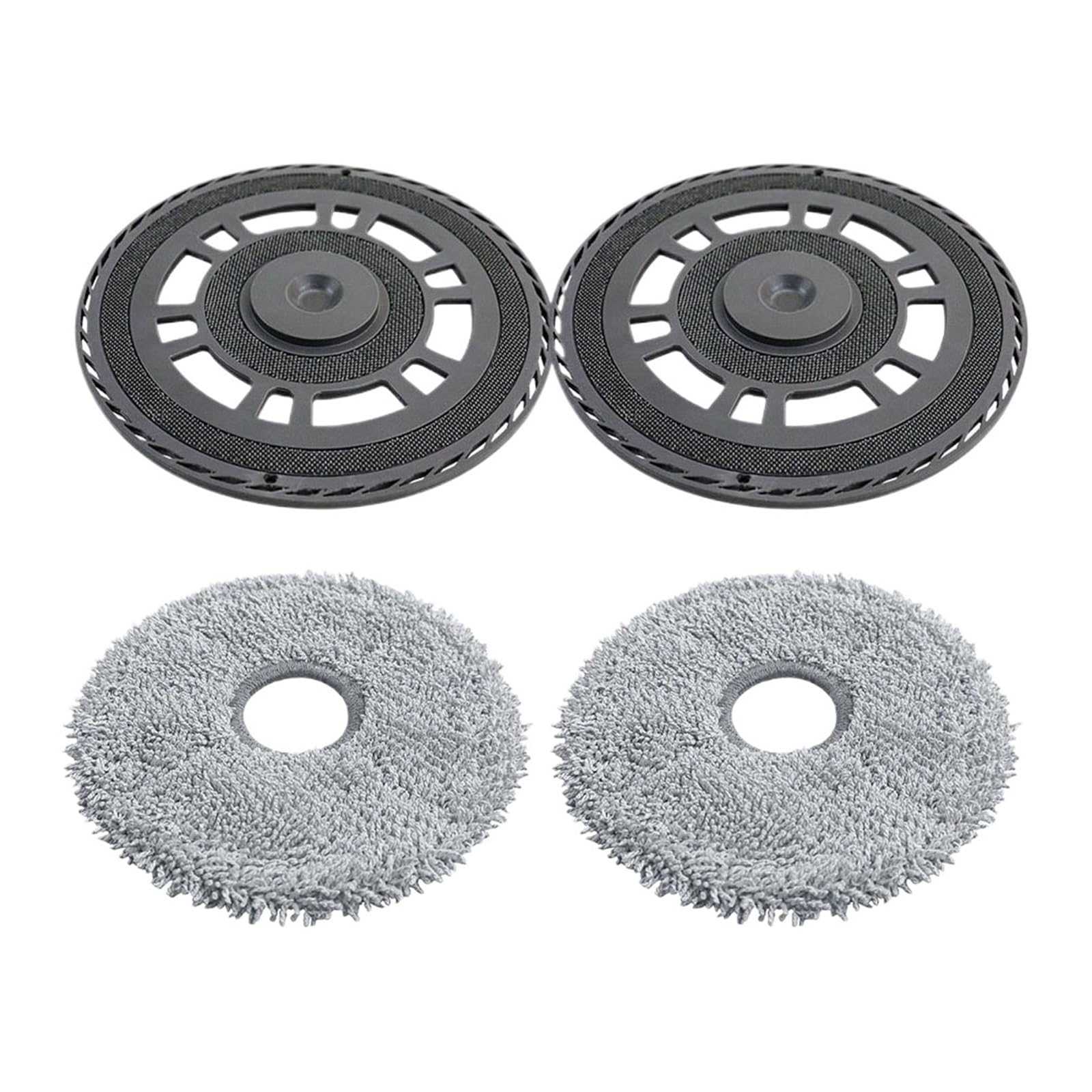 Mop Tray Mop Accessory,Compatible for Dreame X30/X30 Pro/X40/L30 Ultra/S30 Pro Ultra,Vacuum Cleaner Robot Arm Series Shear Anti-tangle Main Brush Mop Cleaning Tray Replacement Parts.(B)