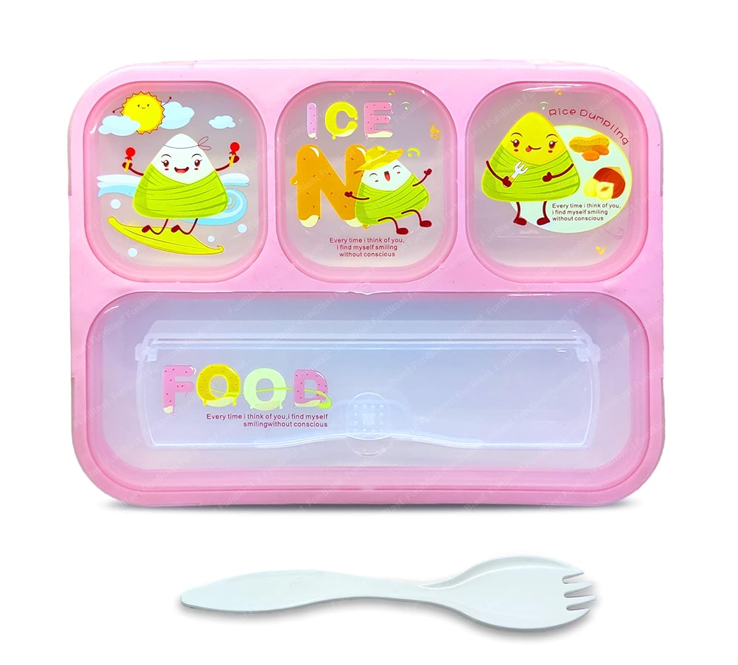 FunBlast Bento Lunch Box for Lunch Box for Kids with