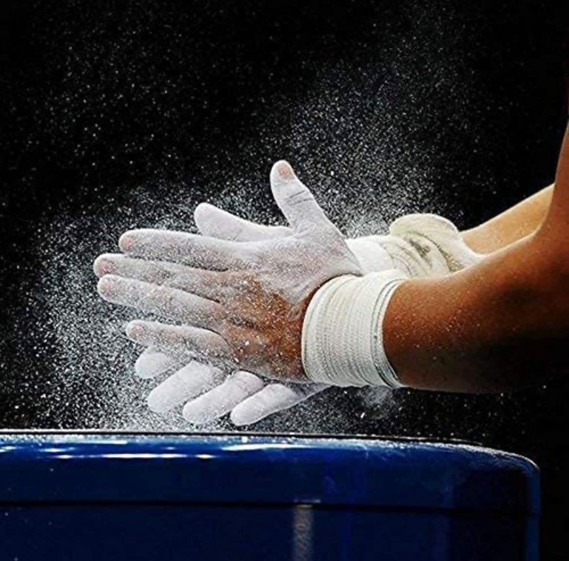 SSS Powder Grip Powder for Badminton, Gym, Weightlifting, Rock Climbing & Sports Training 70gm Pack of 2 White 1