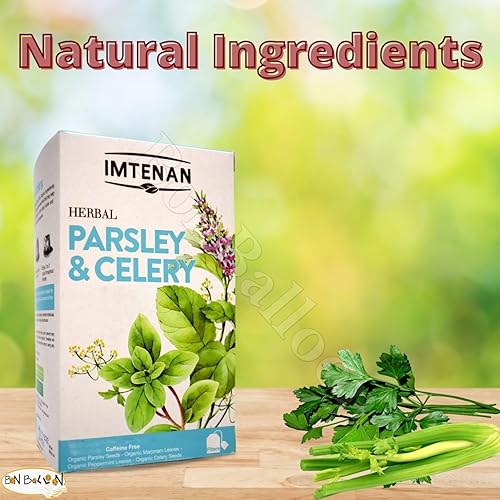 Miniatura 6 de Paquete de 2 bolsas de té de hierbas Imtenan perejil y apio Bebida natural Hierbas Hierbas Hierbas Sin Aditivos Sin Aditivos Sin Colorantes