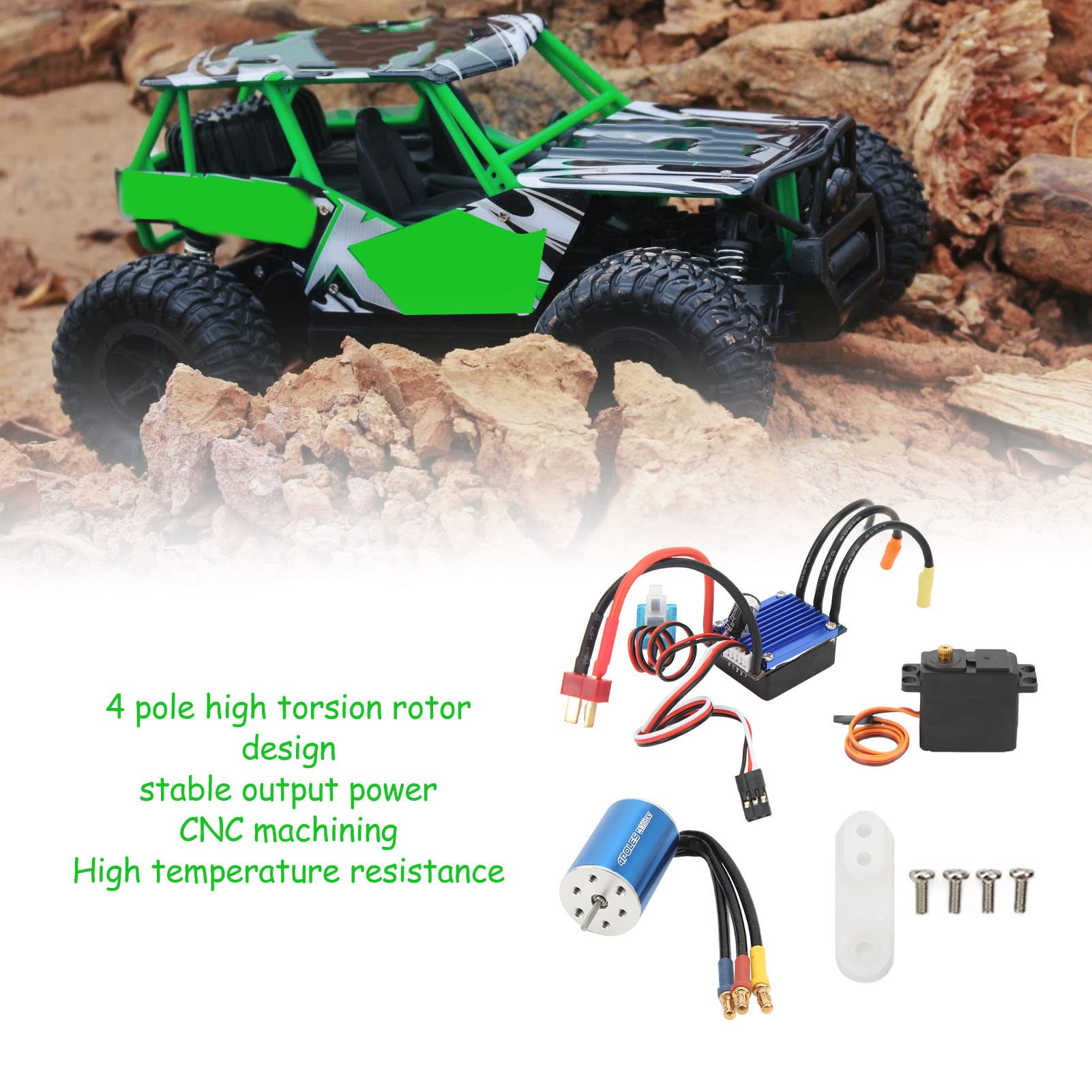 Amazon | 2435 4800KV RCカーブラシレスモーターコンボには Wltoys 116 Amazon | 2435 4800KV RCカーブラシレスモーターコンボには Wltoys 116