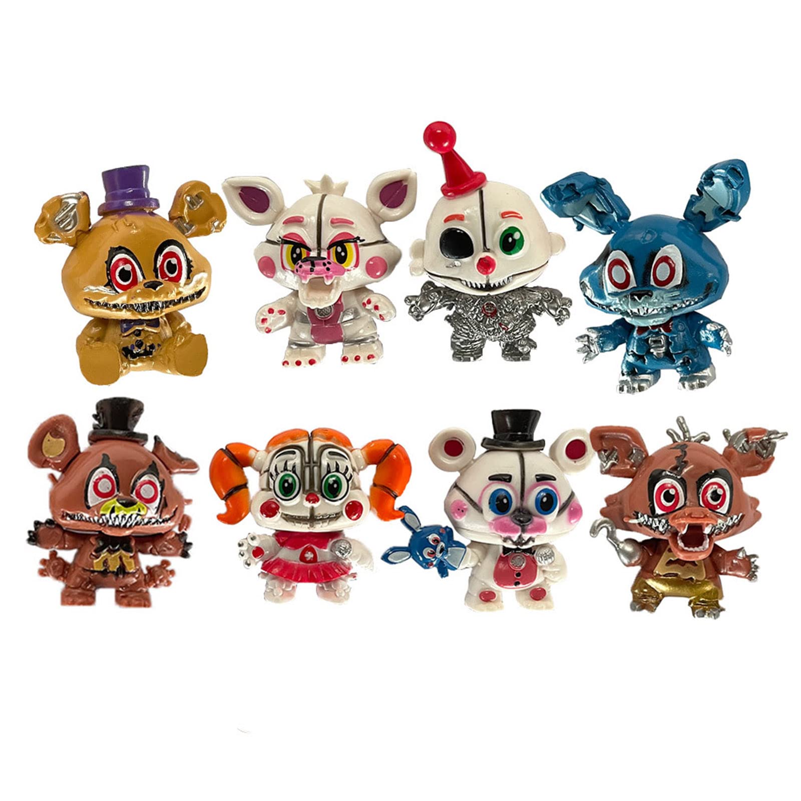 Amazon.co.jp: Five Nights at Freddy's Figures 6点セット FNAF 可動