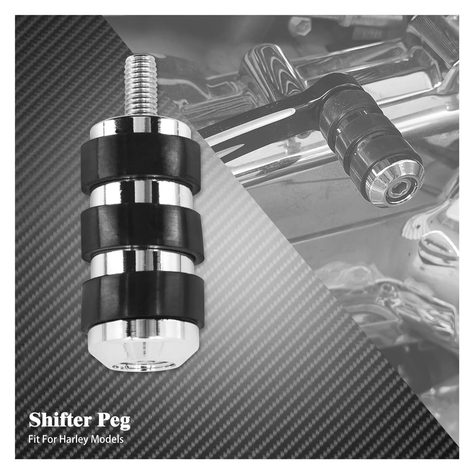 podnóżki motocyklowe Do Motocykla For Harley Touring Road Glide FLHR Sportster XL 883 Softail FLSTF Dyna FXDF Podnóżki Zmiany Biegów Dźwignia Zmiany Biegów szeroki podnóżek