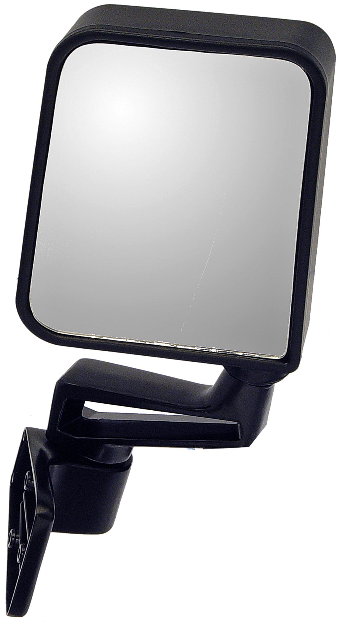 Dorman 955-231 Driver Side Manual Door Mirror - Folding Compatible with Select Jeep Models, Black