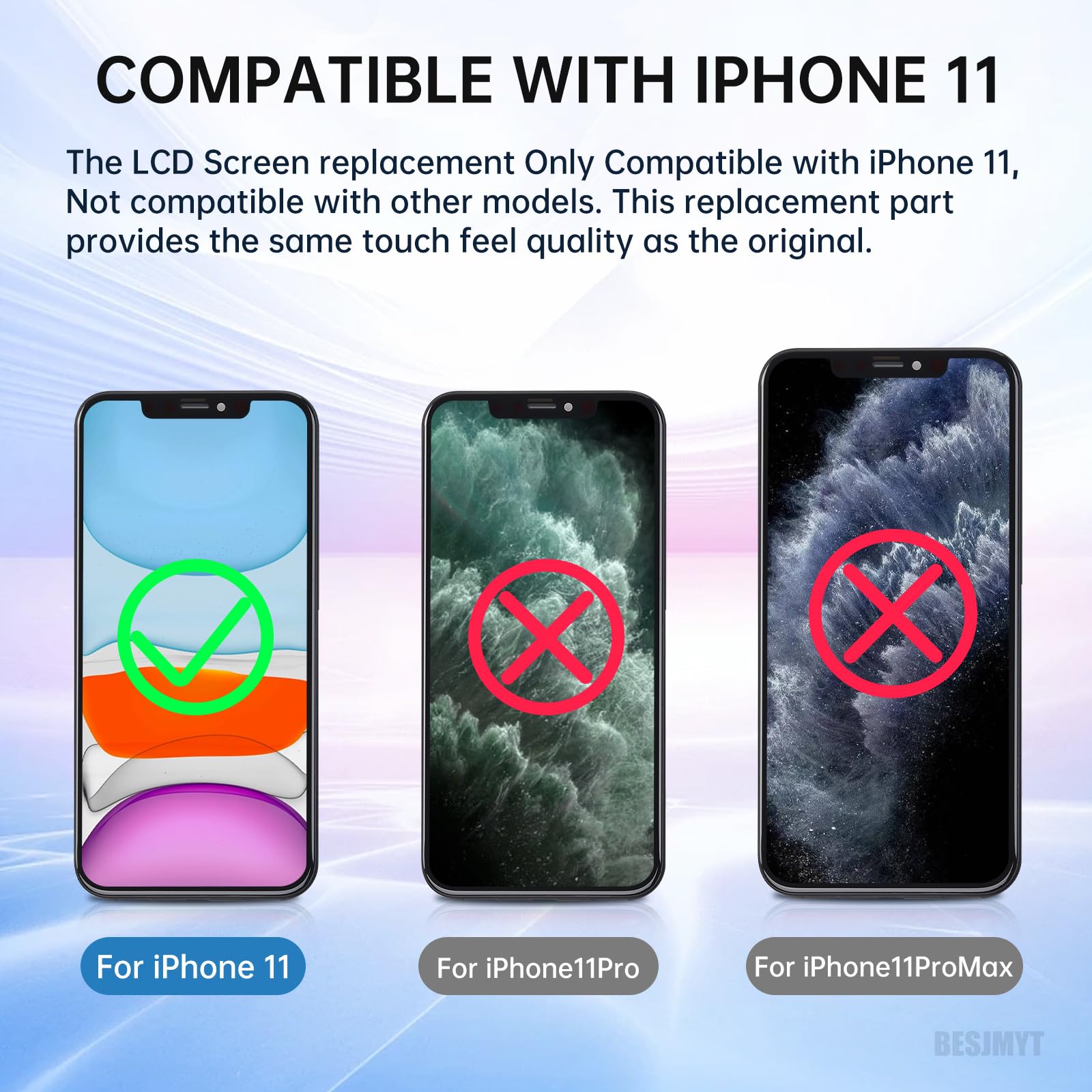 Amazon.co.jp: BESJMYT iPhone 11用スクリーン交換用 Amazon.co.jp: BESJMYT iPhone 11用スクリーン交換用