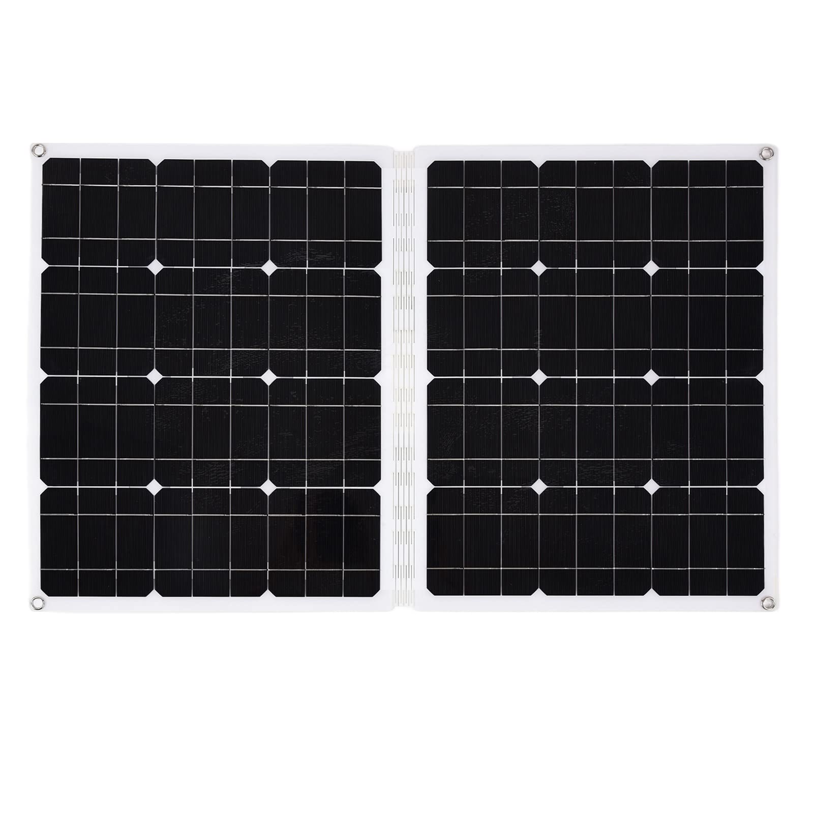 Ładowarka solarna, składany panel słoneczny 80 W DC 18 V z USB typu C, przenośny panel ładowania solarnego, PET Eva PTP ładowarka solarna