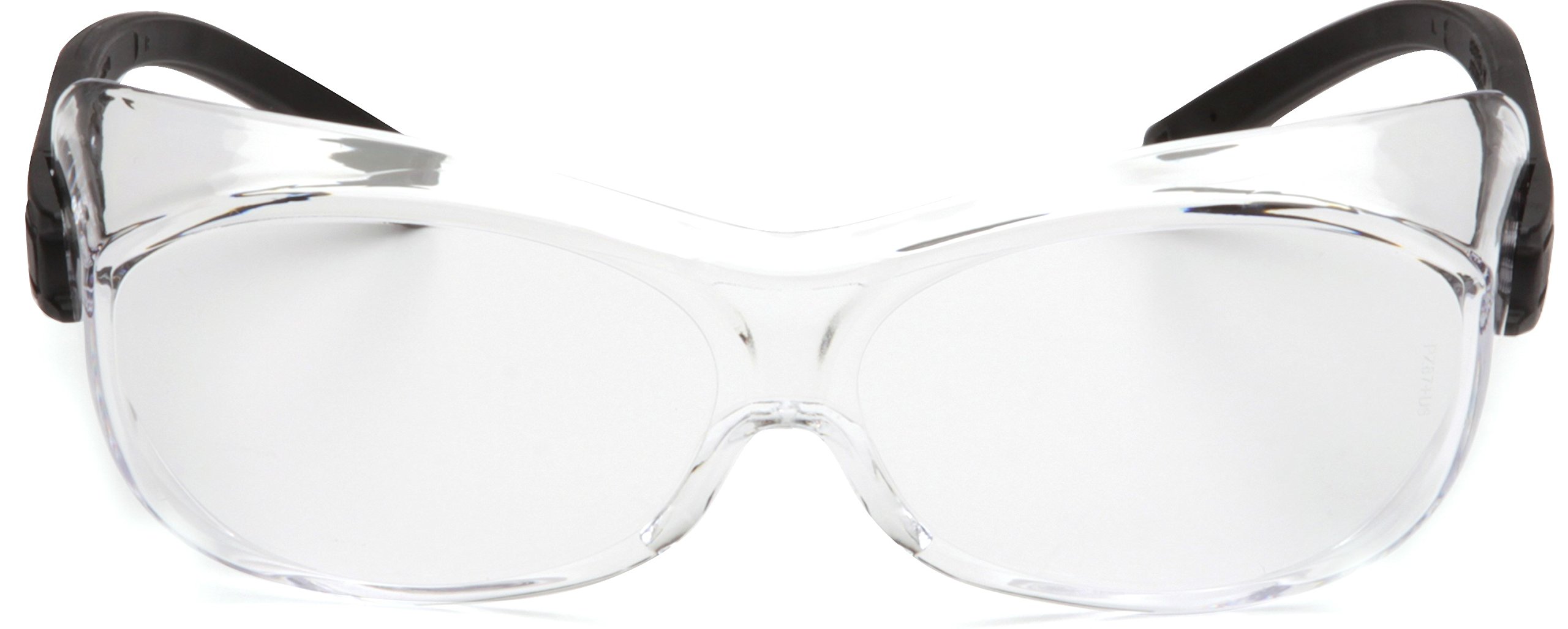 Elvex RX-500C Full Lens Magnifier, Black Frame/Grey Temple Tips (3 Pair) (2.5 Lens)