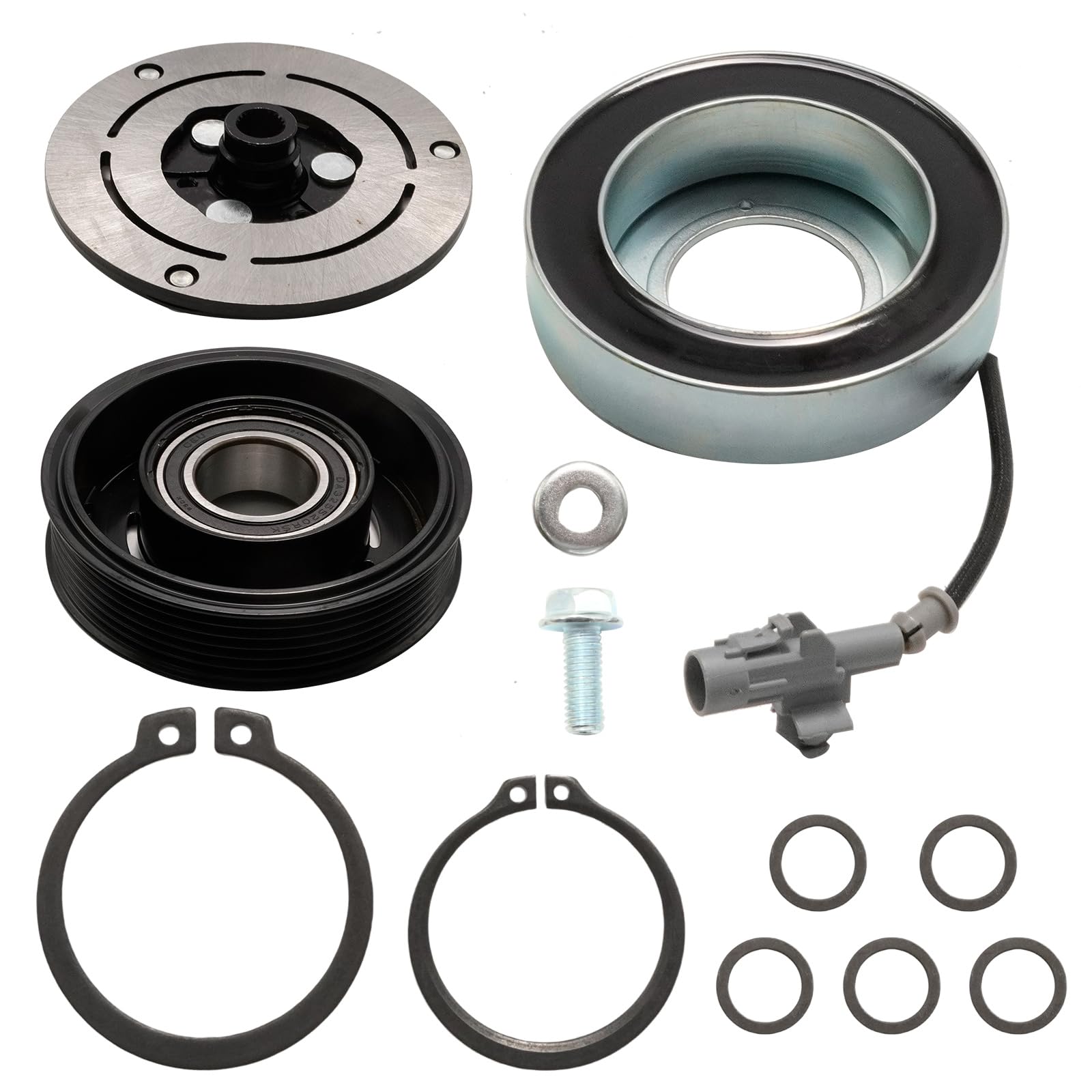 Amazon.com: Saihisday 73111FJ041 AC Compressor Clutch, Replacement