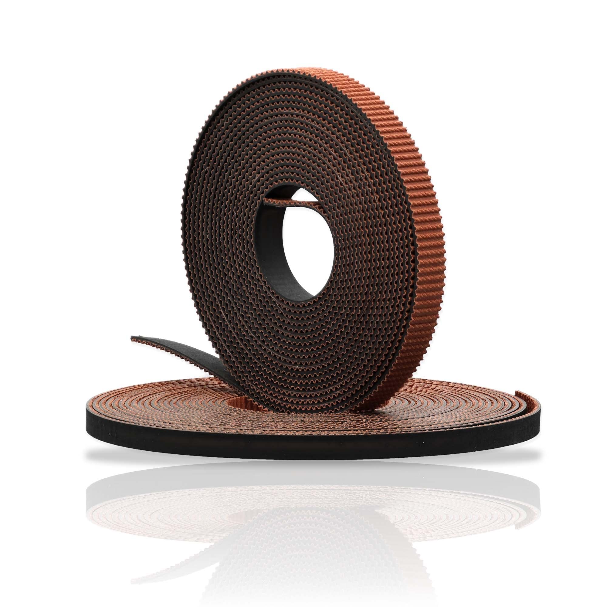 Super Print 10×188mm GT2 Courroie,Courroie de distribution GT2 6mm Width GT2 Closed Loop Belt,Upgrade Nylon Tooth Surface Non-Slip Version for Voron 2.4 and Other 3D Printers,CNC